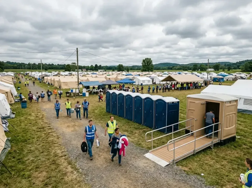 disaster-relief-camp-restrooms-010 — frequently asked questions, Dumpster & Portable Bathrooms Rental in Union Hill-Novelty…